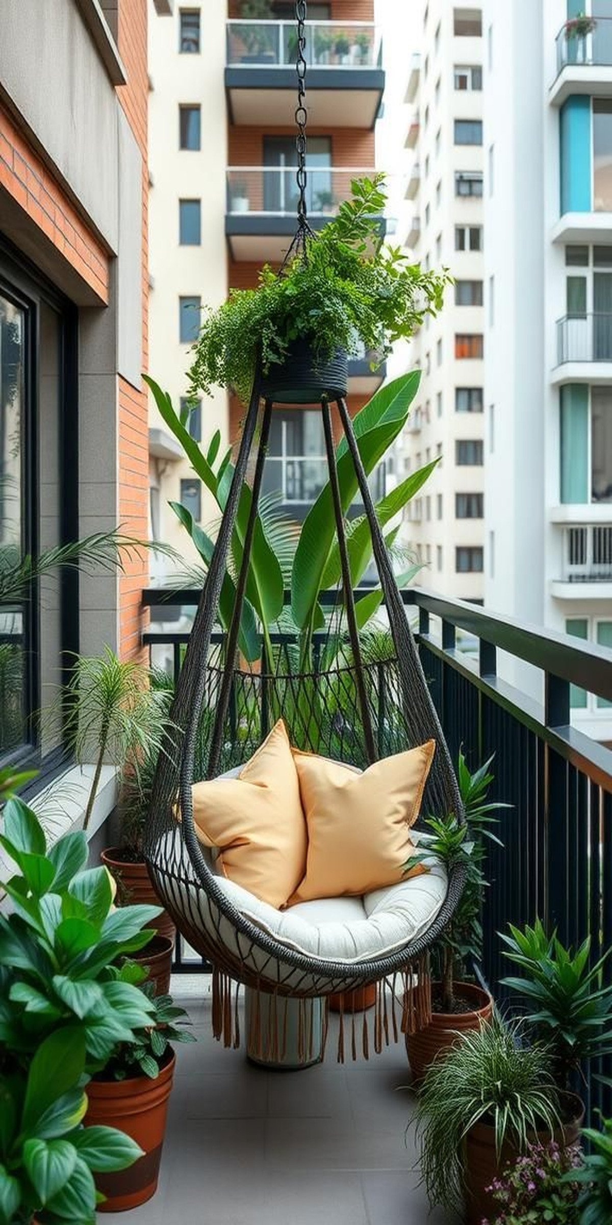 Installer Un Hamac Ou Une Chaise Suspendue Pour Le Confort