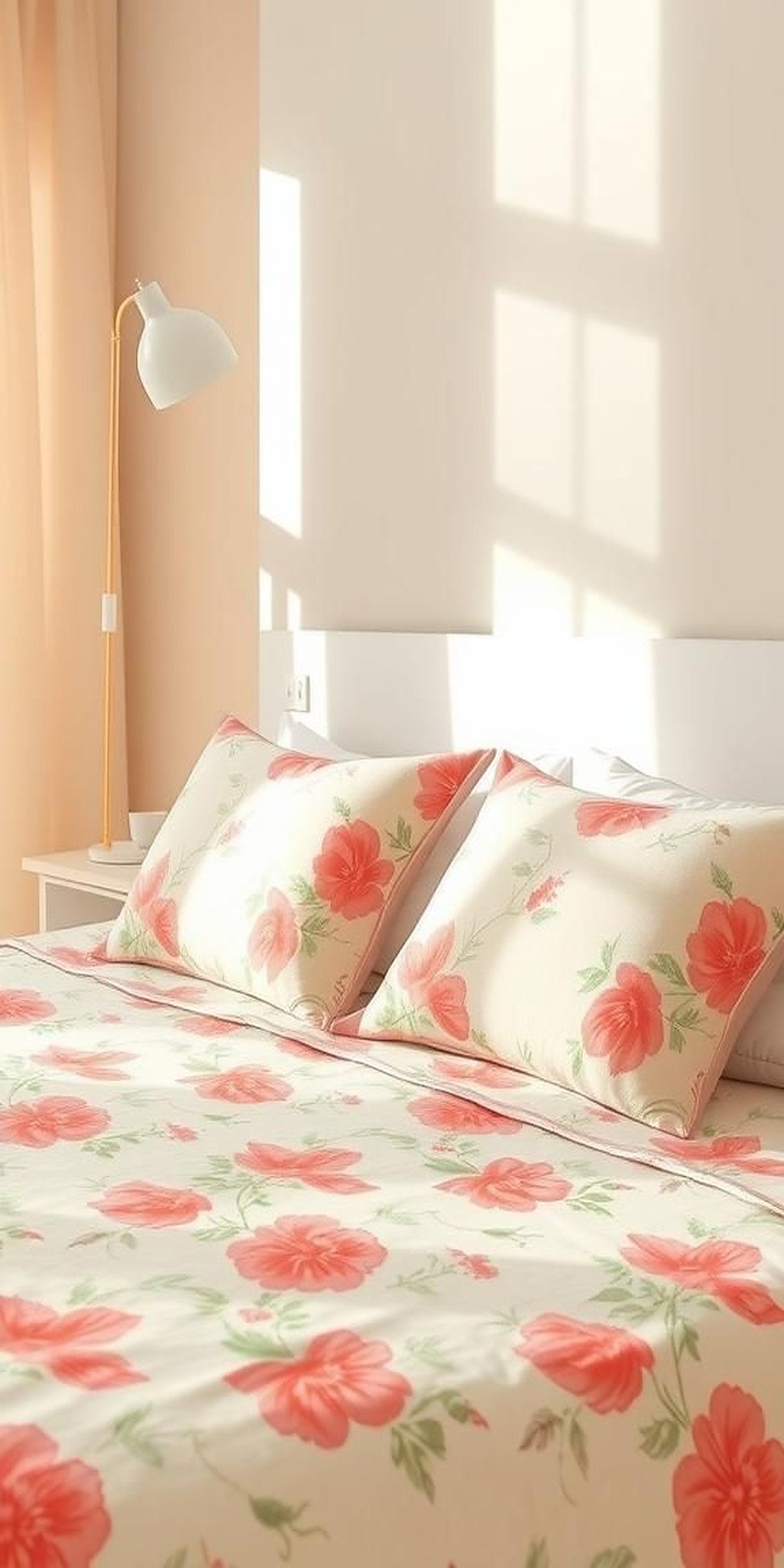 Parure De Lit Florale Pour Une Chambre Rafraîchissante
