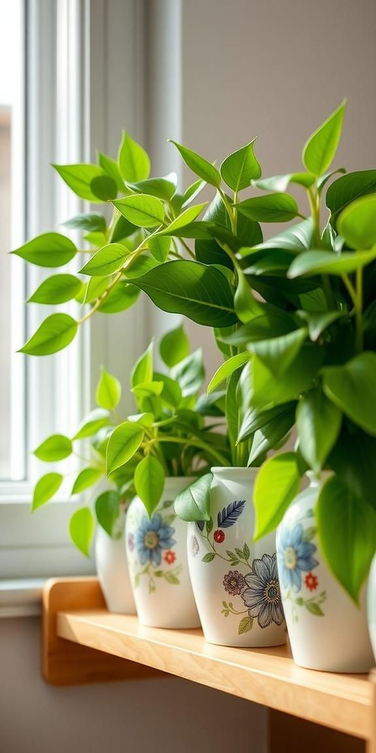 Plantes Et Vases Floraux Pour Une Décoration Naturelle