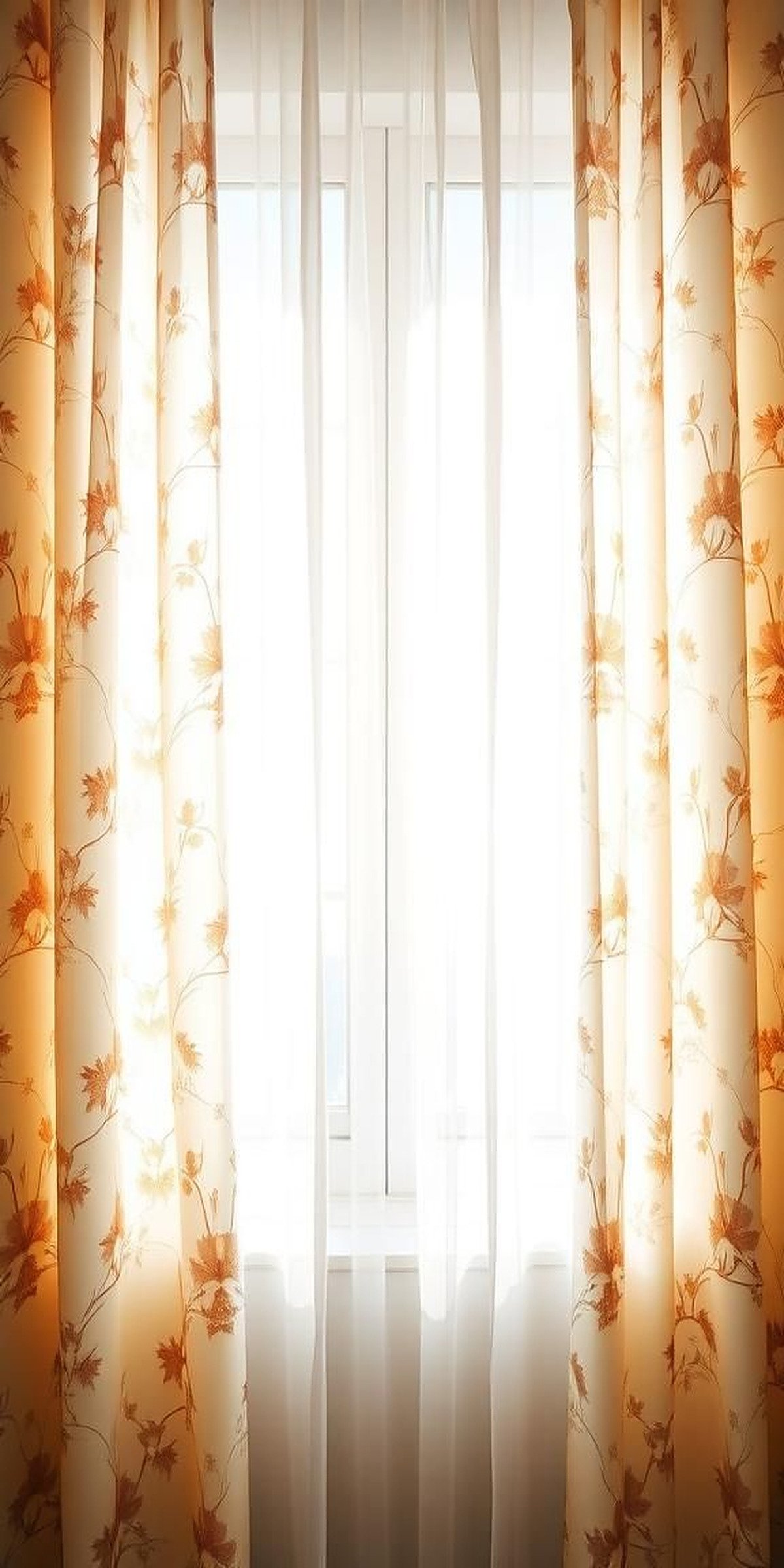 Rideaux Floraux Pour Filtrer La Lumière Avec Douceur
