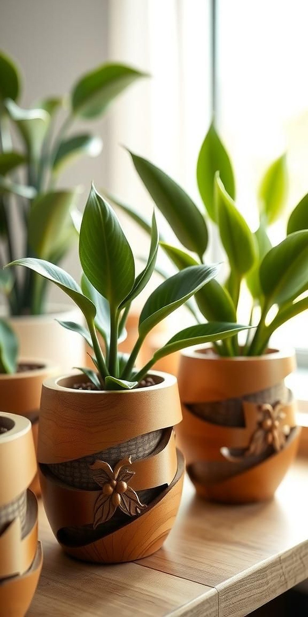 Réaliser Des Caches-Pots En Bois Sculpté À La Main