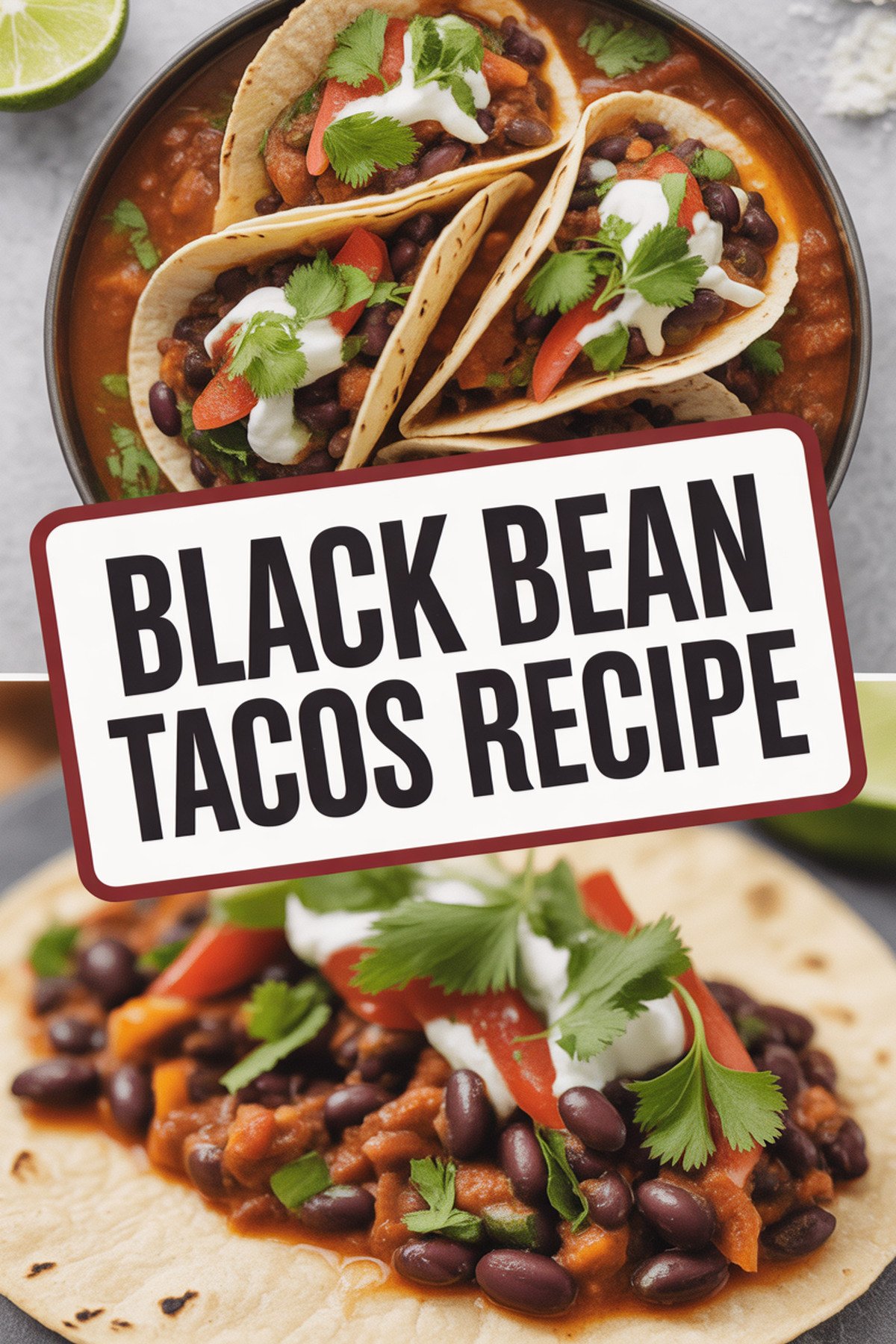 Black Bean Tacos Recipe recipe idea in stylish layout