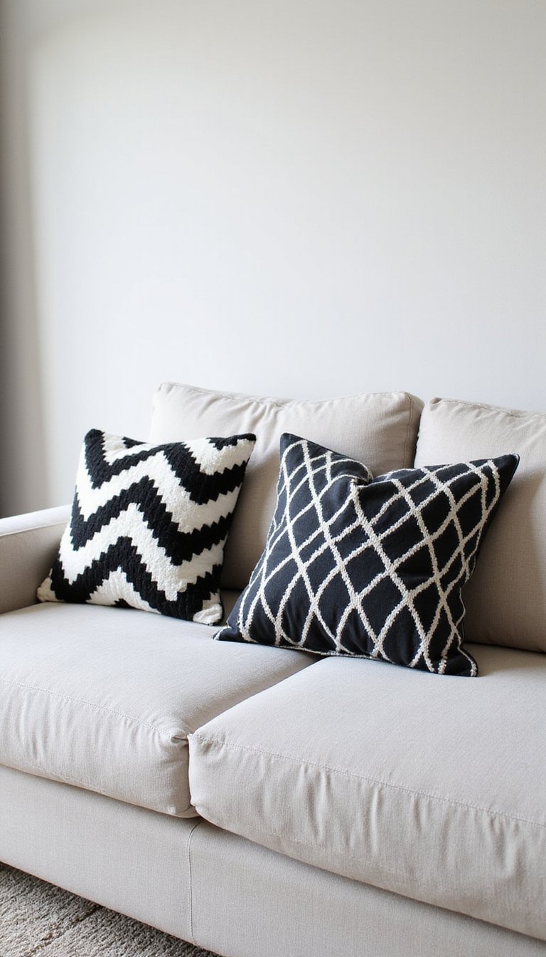 High-Contrast Black And White Geometrics