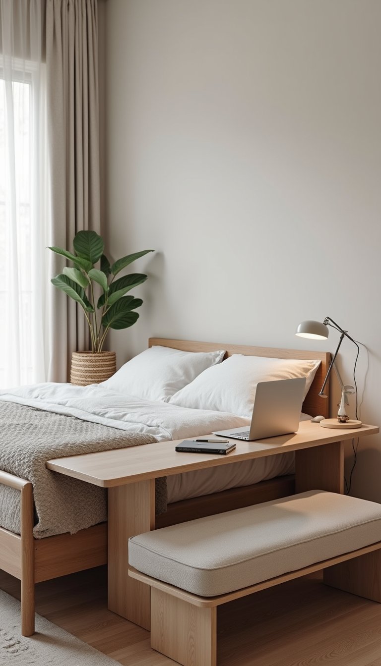 Banco Multiusos Que Funciona Como Escritorio