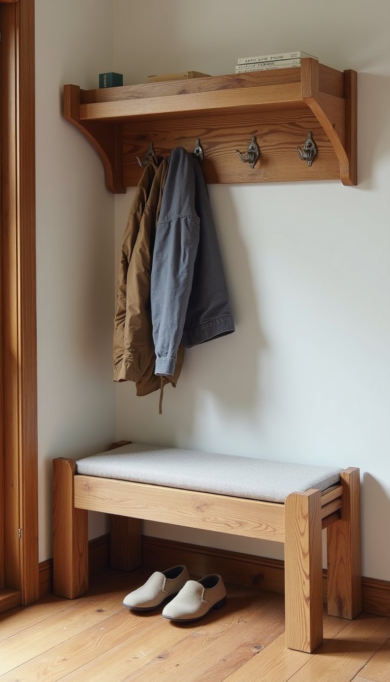 Convertible Bench That Doubles As Coat Rack