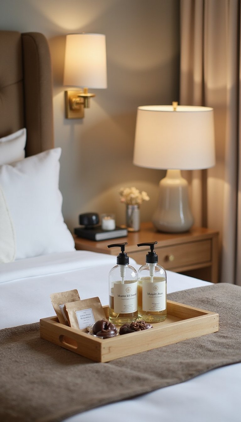 Bandeja De Bienvenida Con Amenities De Calidad