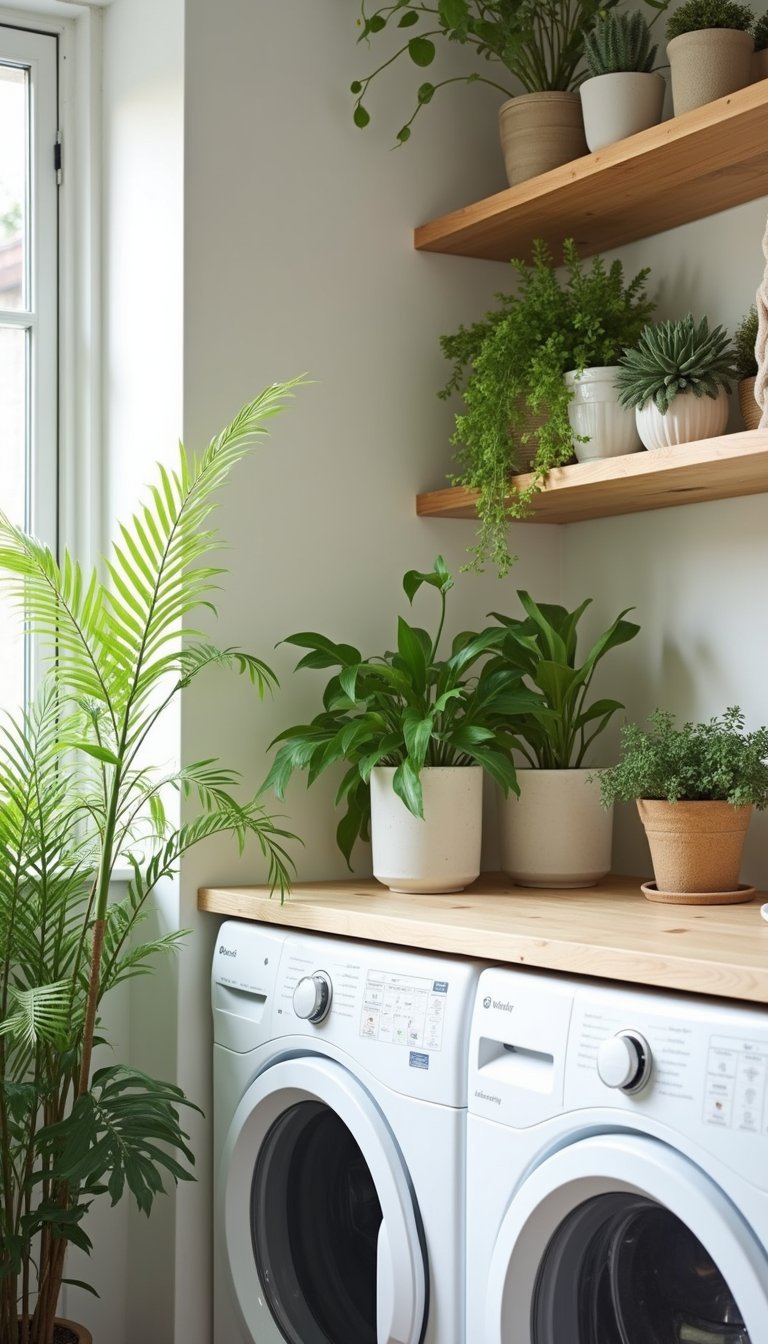 Cantinho Verde Com Plantas Resistentes à Umidade