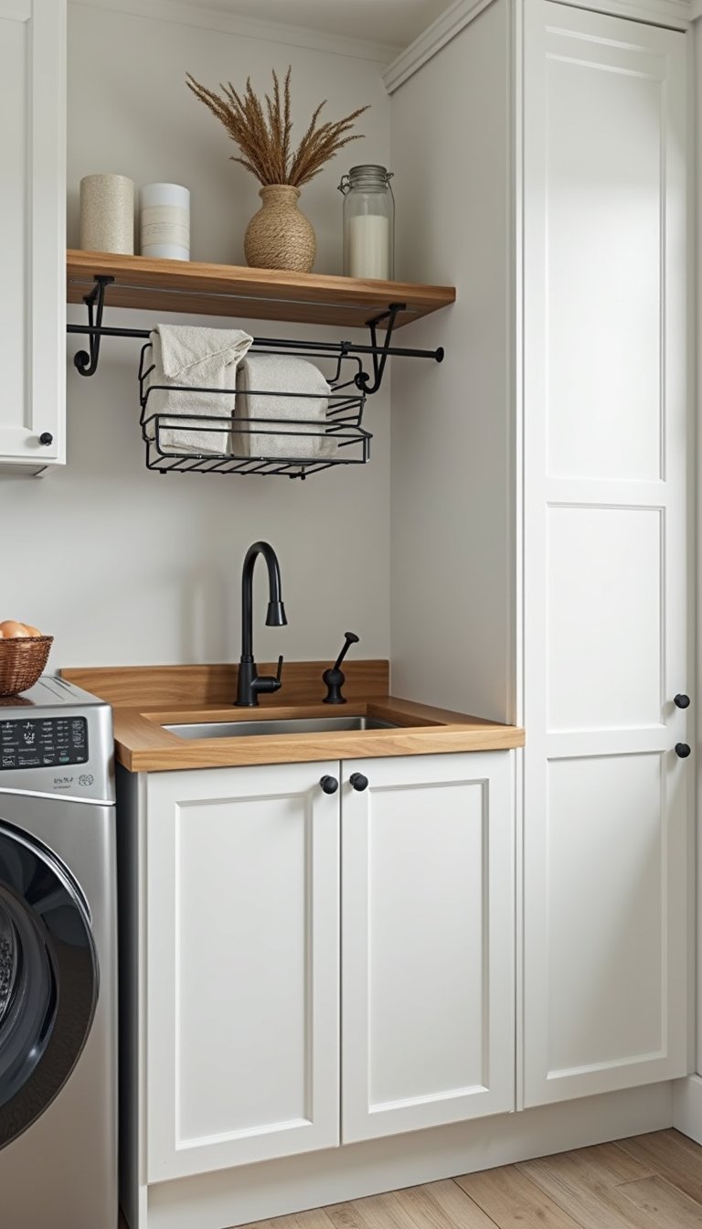 Varal Dobrável Embutido Para Secagem Econômica