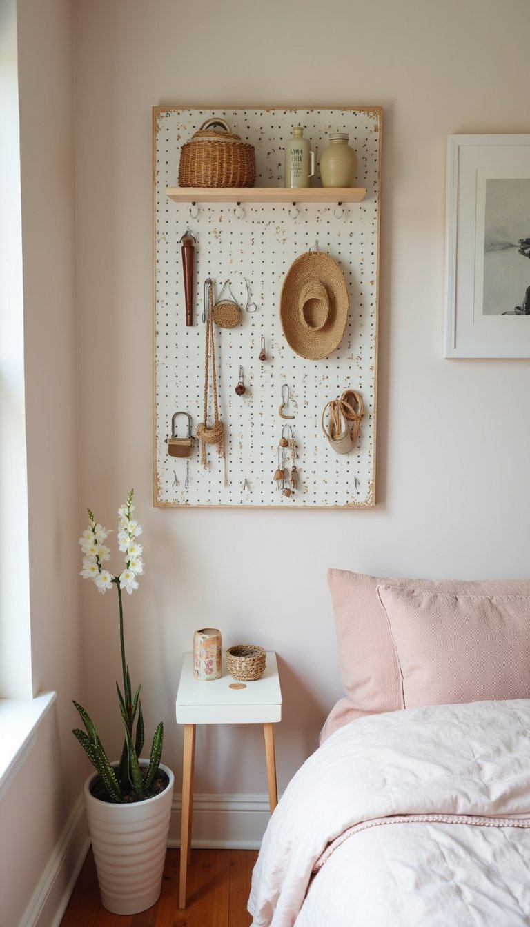 Painel Perfurado Pintado em Tom Suave e Prático