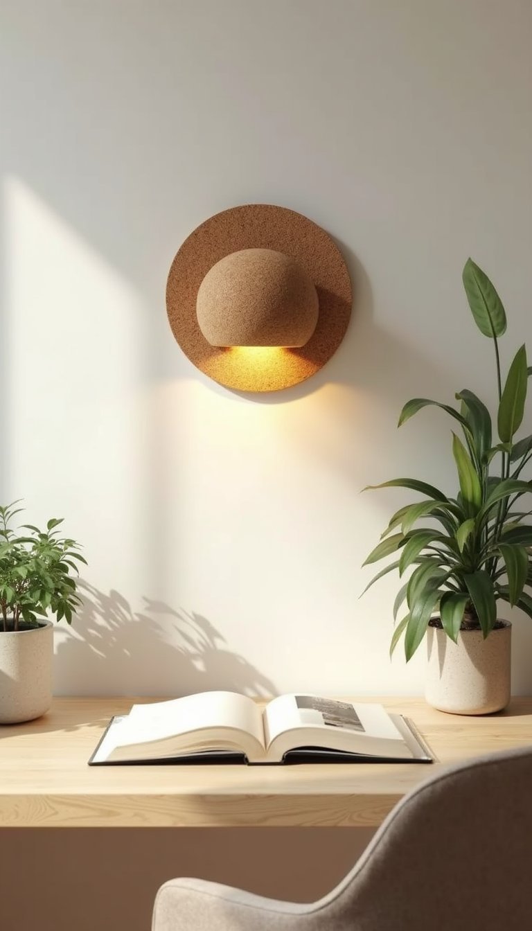 Applique Murale En Liège Pour Ambiance Naturelle