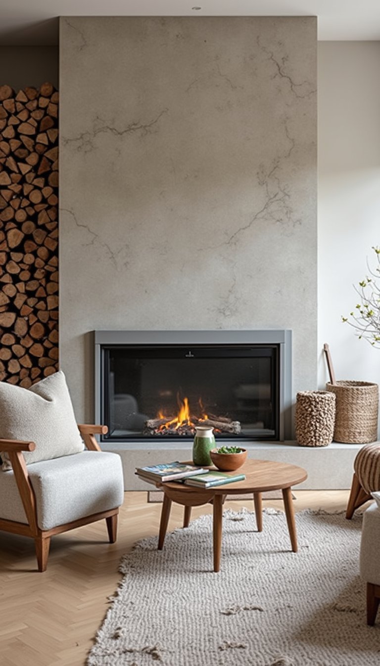 Pare‑feu En Verre Claire Pour Une Cheminée Contemporaine