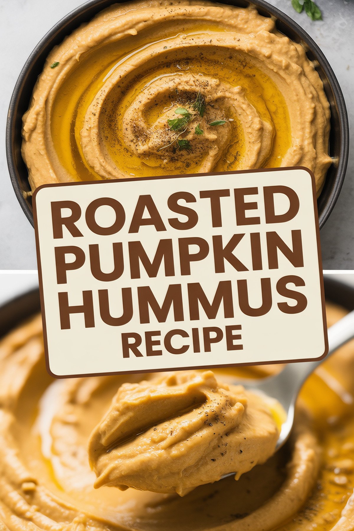 Roasted Pumpkin Hummus Recipe recipe idea in stylish layout