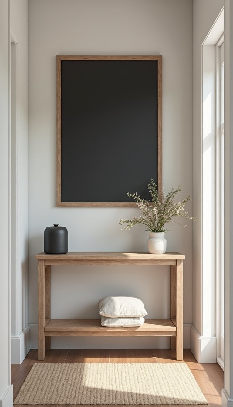 Chalkboard Welcome Wall For Quick Notes