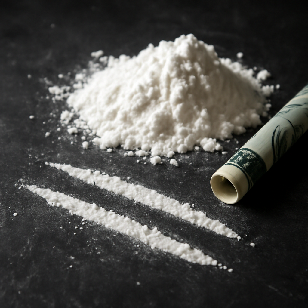 Cocaine illustration