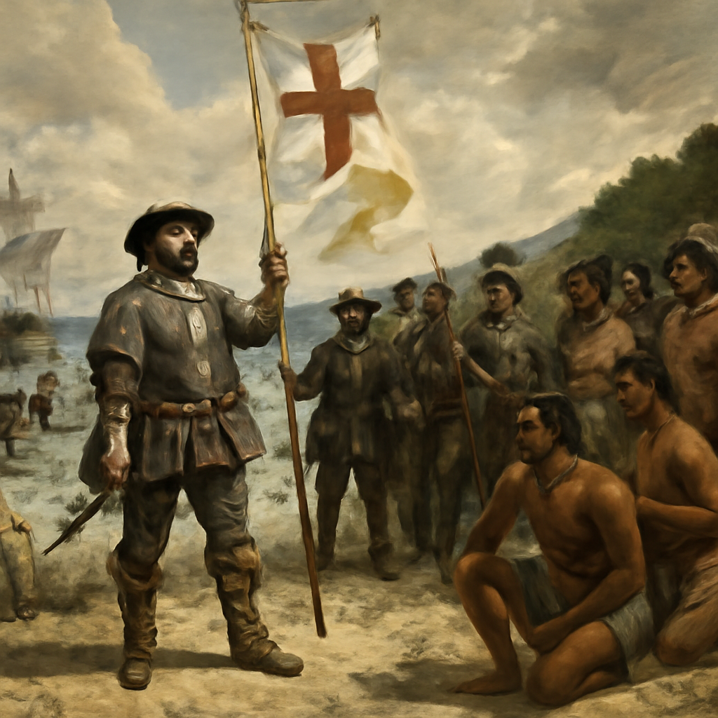 Colonialization illustration