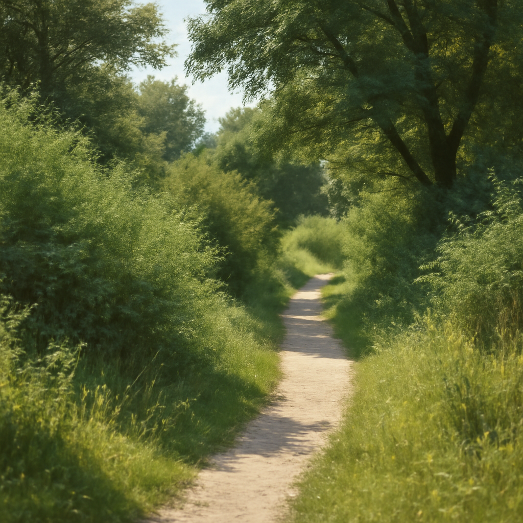Footpath illustration
