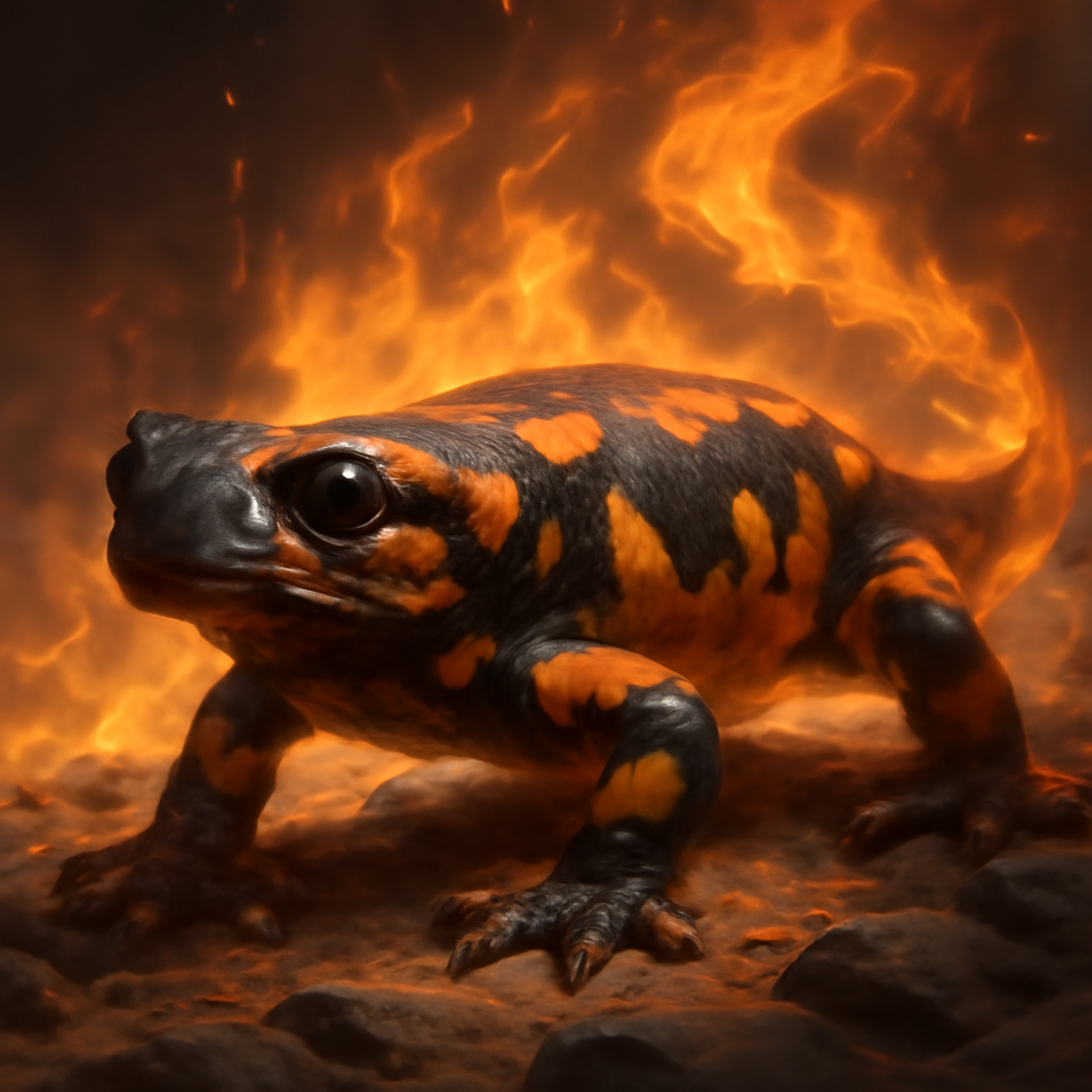 Salamander illustration