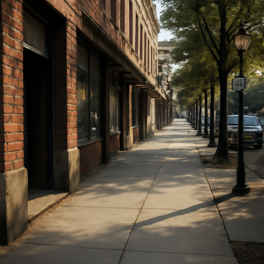Sidewalk illustration