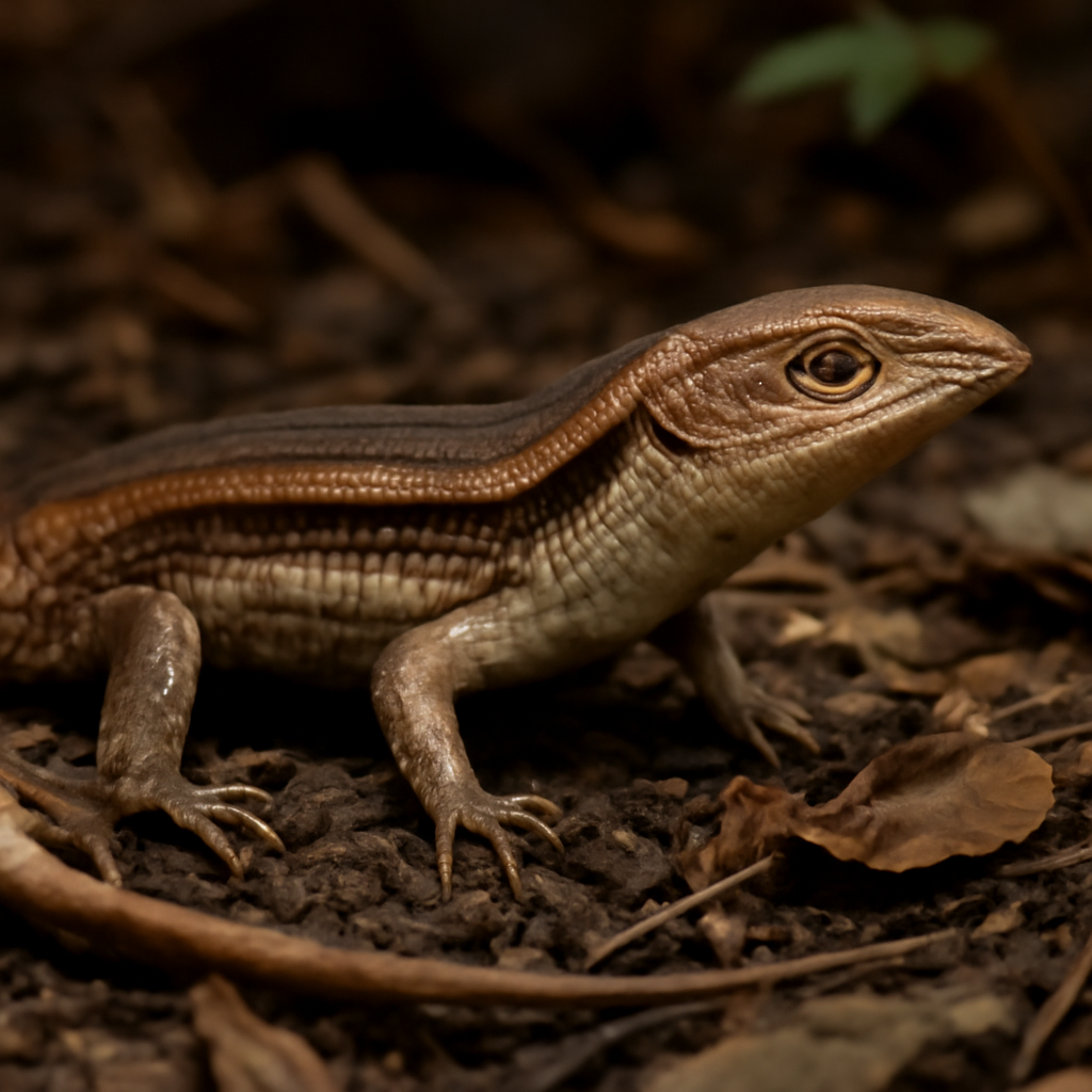 Skink illustration