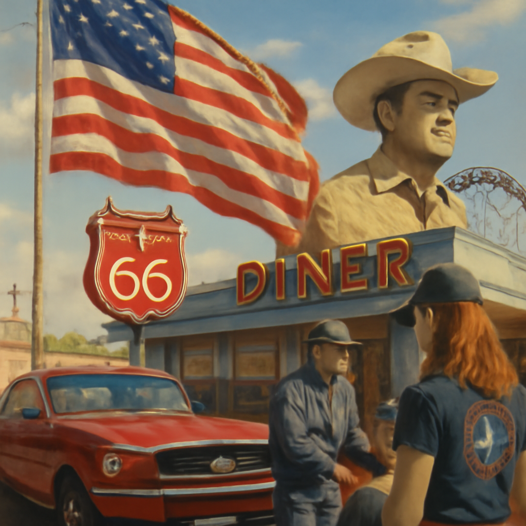 American Culture illustration