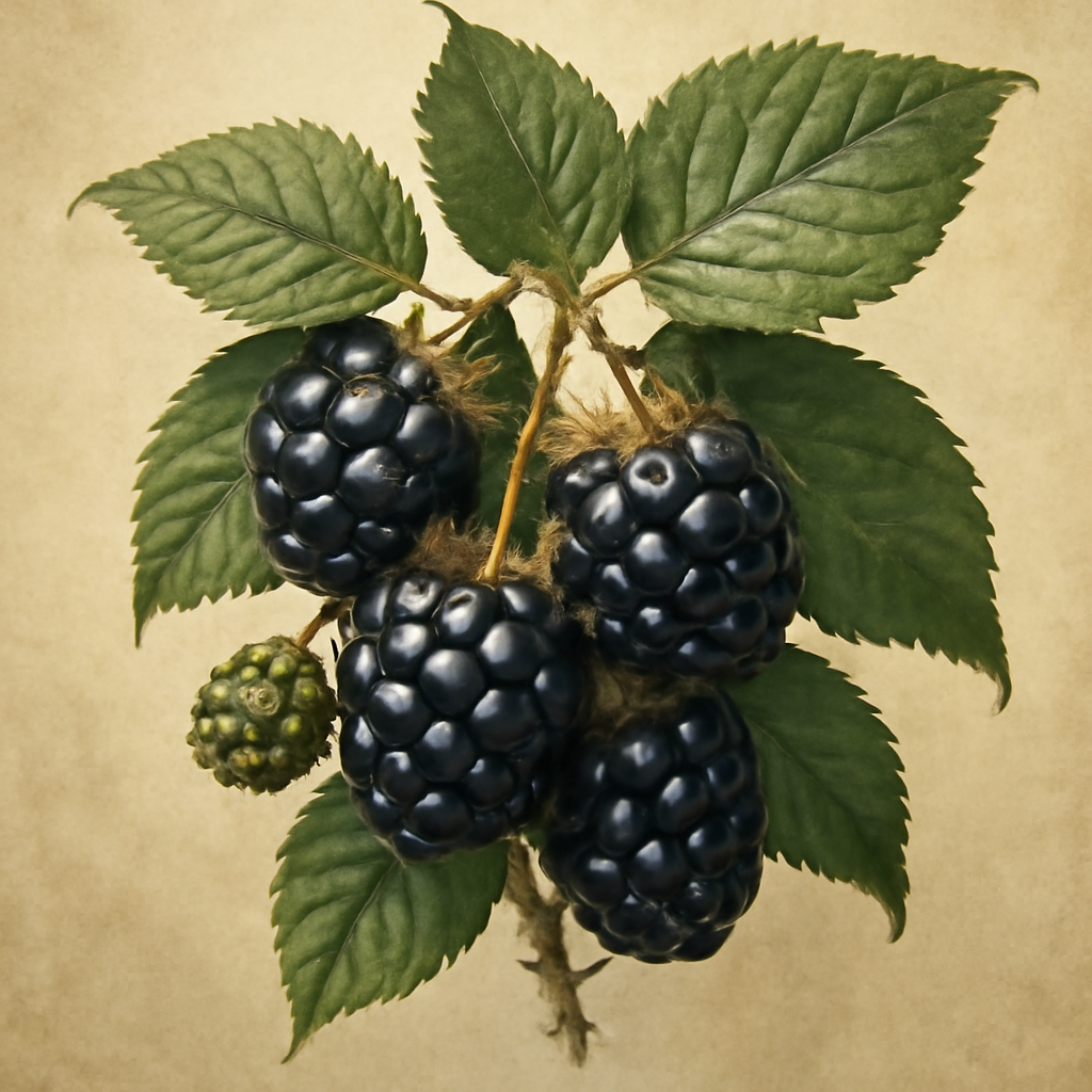 Blackberry illustration