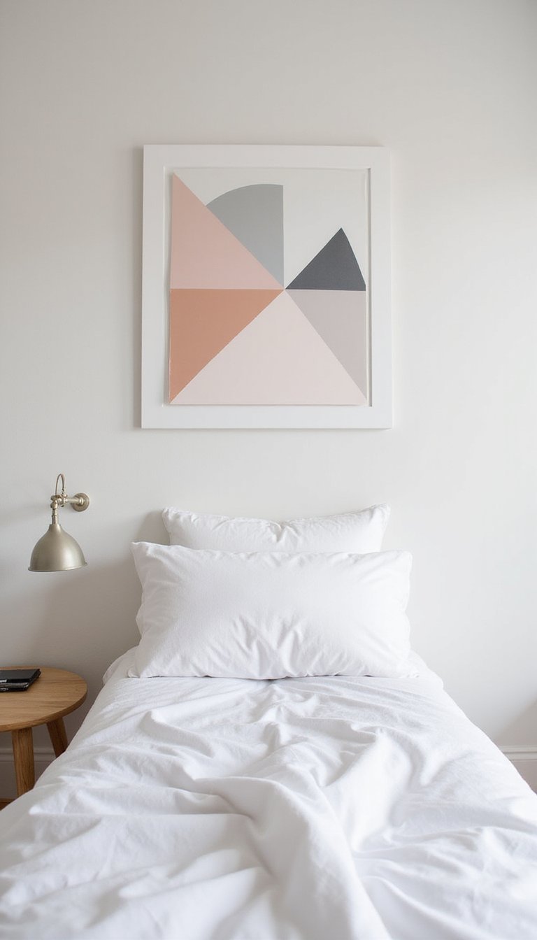 Washi tape wall art — quick and changeable