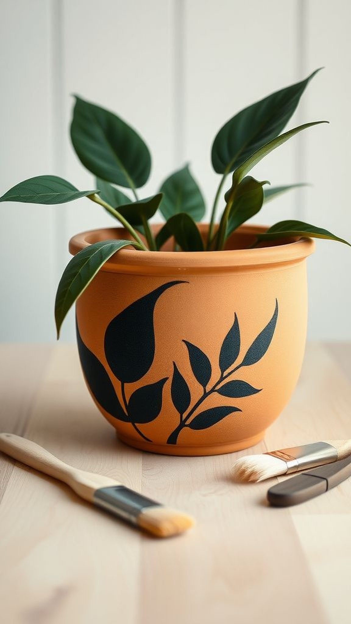 Bold botanical silhouettes that read from afar