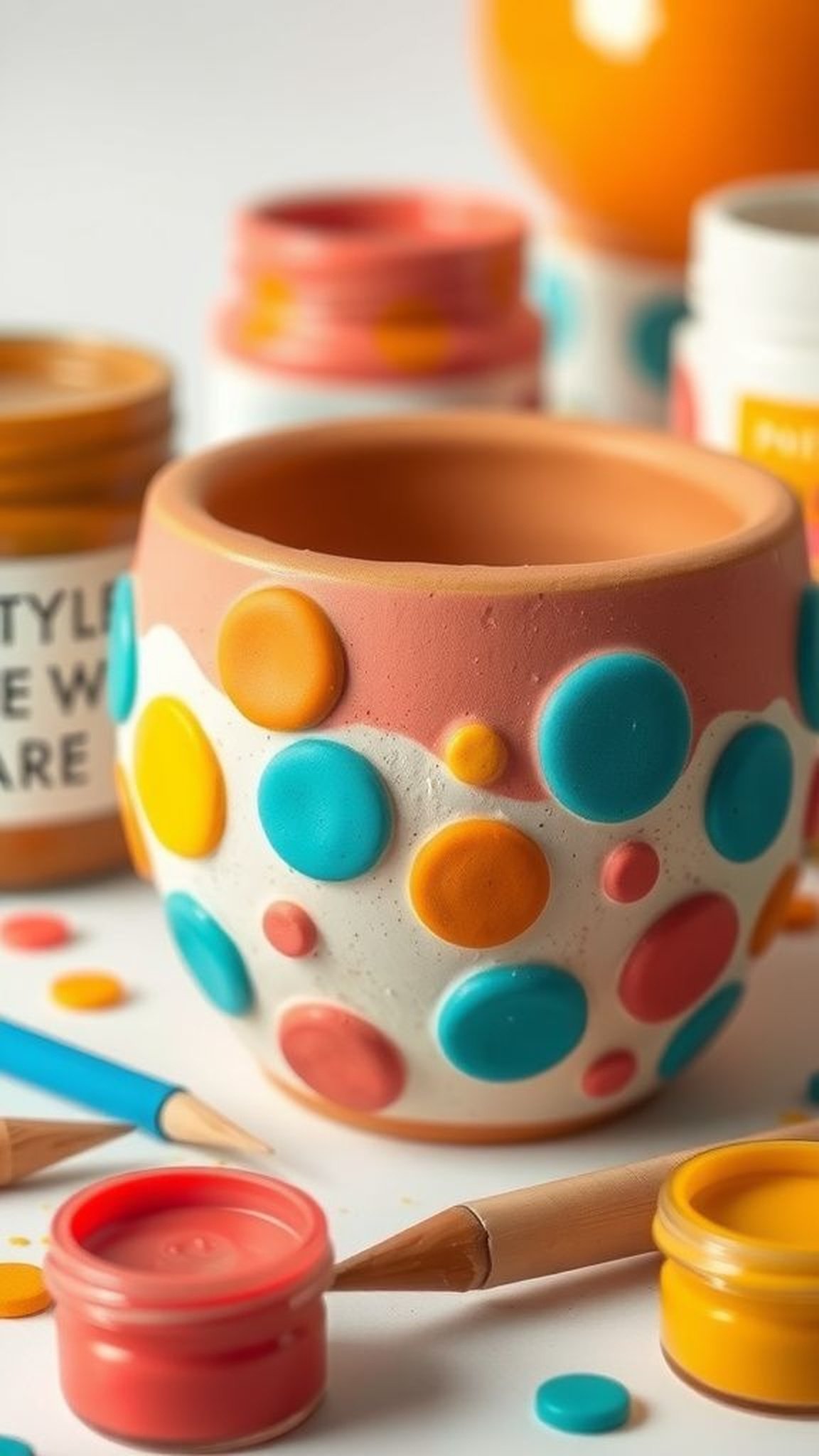 Playful polka dots that bring a joyful bounce