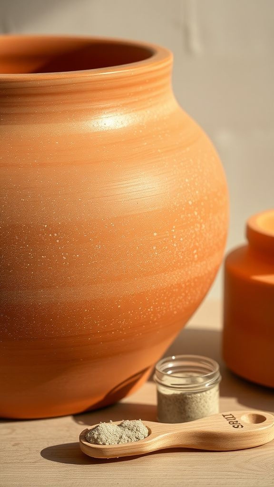 Subtle speckle finish for an artisanal look