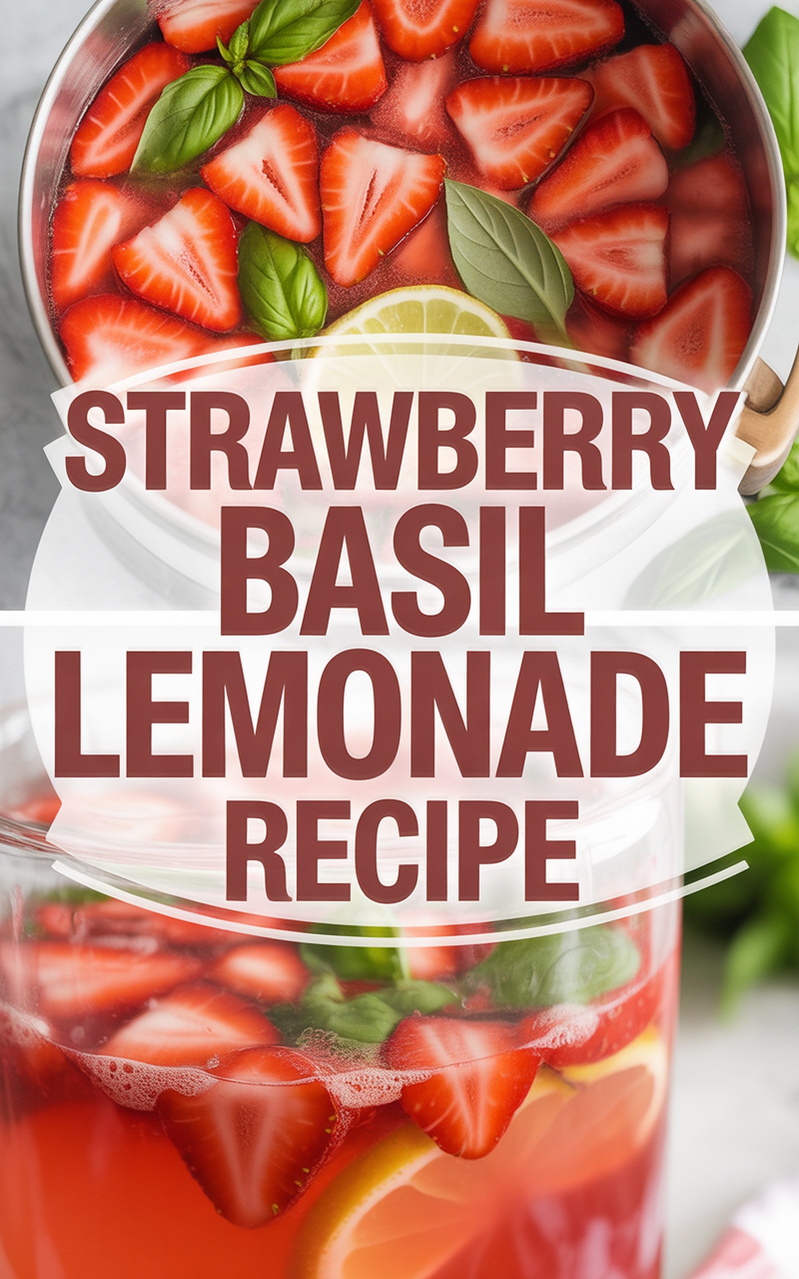 Strawberry Basil Lemonade Recipe recipe idea in stylish layout