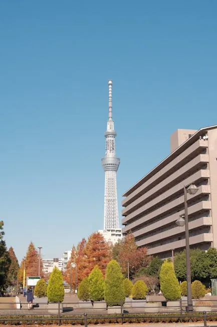 Sumida Park: Rivers and sweeping skyline views