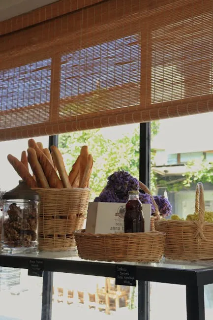 Apt market stalls with lavender honey and jars