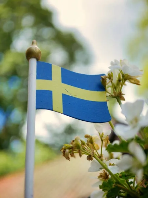 Sigtuna Sweden midsummer: ancient streets and dancing
